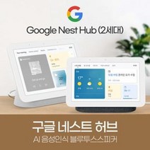 구글 네스트허브 2세대 블루투스 스피커 동영상액자, 샌드핑크