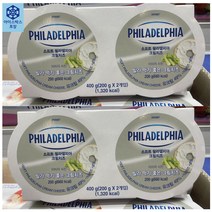필라델피아 크림치즈 플레인 딸기 200G X 4 / 아이스박스포장, 혼합형