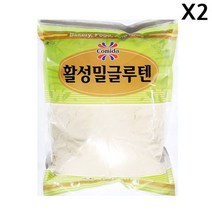 ⓖ FK 활성밀글루텐(꼬미다 1K)X2 GЯ//SVP 밀가루 빵, GЯ 1