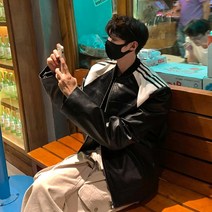 남성가죽자켓 크롭가죽자켓 가죽자켓 라이더가죽자켓 바이크가죽자켓 라이더자켓 바이커 오토바이자켓 남자자켓 오버핏라이더자켓 남성가죽라이더자켓 바이크용품 PU가죽자켓 라인가죽자켓