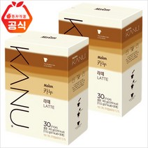 카누 라떼 스틱커피, 30개입, 2개