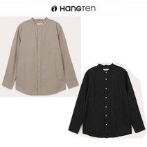 [행텐]남성 씨어써커 차이나 칼라 셔츠(10320-020-407-46) 남성 베이직 남방