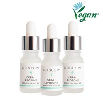 (코슬로우)비건 세라마이드 고농축앰플 3개 1set / 세라레포좀 / 고농축 쫀득앰플, 10g