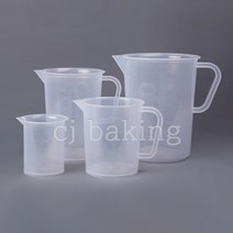 cjbaking 계량컵 플라스틱 비커2L