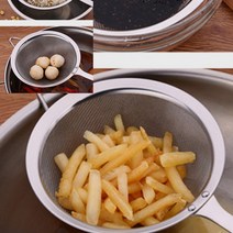 스텐 거름망 건지개 걸음망 스텐타공채반 업소용국자
