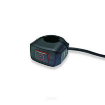 MOXI 오토바이 바이크 핸들바 22mm 사각 푸쉬락 LED 스위치