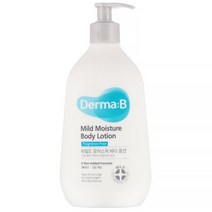 DERMA:B 마일드 모이스처 바디 로션 무향 13.5 FL, 400ml