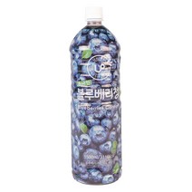 유나인 블루베리청 1.5L, 단품