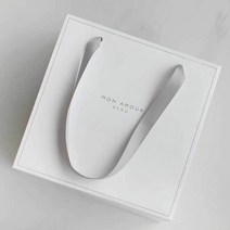 [KT알파쇼핑]선물 포장 종이 손잡이 화이트 쇼핑백 발렌타인 데, 단일상품_W5B7629