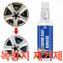 크롬도색 100ml 녹 방지제 제거제 스프레이 자동차 도색용품