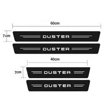 Dacia Duster 자동차 도어 임계 문턱 보호 필름 스티커 스프링 Lodgy Dokker 스크래치 방지 테이프 액세서리, 04 White 4pcs
