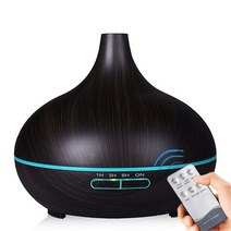 불멍가습기 uv가습기 기화식가습기 고품질 550ml 아로마 테라피 에센셜 오일 디퓨저 우드 그레인 원격, 06-01, 에게