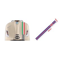 베스파 삼색띠 스티커, (04)이태리 체커