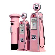 공중전화부스 철제 전화박스 5종세트 디자인 주문제작, 빨간색 공중전화부스 5종세트