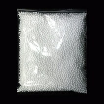 유니아트 2000 발포입자 1mm~10mm 스티로폼공 스티로폼구 원구 어린이집 유치원 초등학교 만들기재료, 1~2mm, 1개