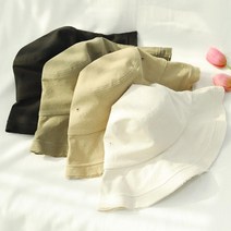 빈티지 코튼버킷햇 커플벙거지 여자패션벙거지 모자