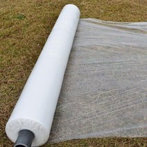 농사용하우스비닐 텃밭비닐 농업용롤비닐 10m 0.006mm 뿌리 덮개 필름 pe 흰색 플라스틱 지상 덮개 필름 서리 방지 따뜻한 잡초 제어 정원 덮개 필름 유지, 10미터, 폭 1.2m, 1개