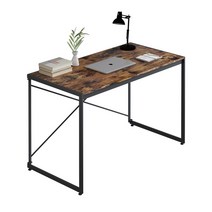 YEAR COLOR 국내배송 접이식 철제 멀티책상 멀티데스크 3size 6colors, 다크브라운