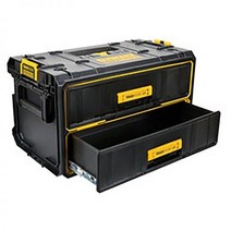 디월트 새 상품 DWST08320 ToughSystem 2.0 21.8인치 도구 상자 검정색/노란색 서랍 2개
