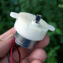 감속기 dc 6v-12v 7.5rpm 저속 음소거 마이크로 300 터보 웜 기어 박스, 없음