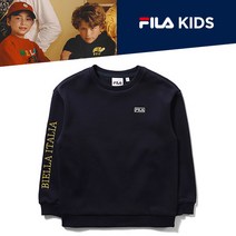 휠라 키즈 - 긴팔 맨투맨티셔츠 FK2POD1107X_INA