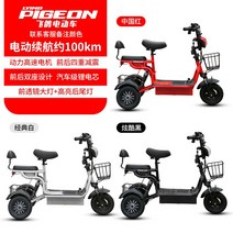 삼륜전기자전거 3발 삼륜전동스쿠터, 2인승/20A리튬배터리