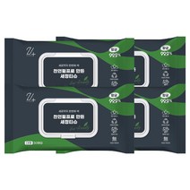 24핸즈 천연펄프로 만든 세정티슈, 4팩
