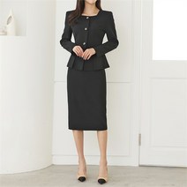 코지일이삼 코지 여자 벨지움 기상캐스터 스퀘어넥 프릴 정장 자켓 (9649591)
