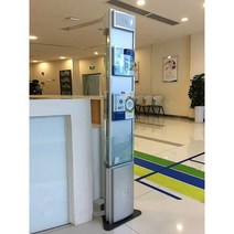 회전식 잡지꽂이 매거진 랙 책 진열대 수납 선반 철제, A3