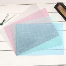 윈스타 반투명 커팅매트 A2 데스크매트 셀프힐링 컷팅, 블루