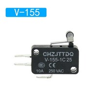 마이크로 스위치 여행 스위치 리미트 스위치 V15 V152 V153 V154 10a250v V155, 03 V1551C25