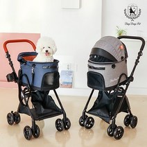 딩동펫 반려동물 스텔라 멀티형 유모차, 스텔라 소형 그레이