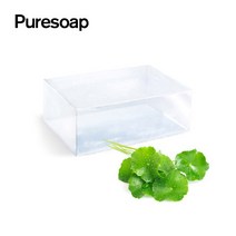 퓨어솝 투명 MP 비누베이스-병풀추출물 첨가 비누베이스 비누만들기, 1kg