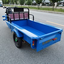 농업용 삼륜 바이크 화물 트럭 전기 농장 과수원 운반, 1.5m짐칸길이+ 48V 32A 배터리 48V
