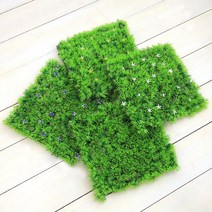 인테리어 블럭잔디 인조잔디 별꽃잔디 (25cm X 25cm), 별꽃잔디 내츄럴