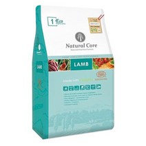네츄럴코어 에코1 유기농 양고기 애견사료 작은입자, 10kg
