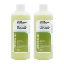 MICROSHIELD 2 Chlorhexdine Skin Cleanser 마이크로실드 호주 클로르헥시딘 스킨 클렌저 500ml 2팩