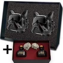 도그독 3세대 [1+1세트] D-E1 차량용방향제, (3세대) 메탈릭블랙X2개, 레몬라벤더X2개