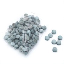 당구가방 당구용품 당구큐대 당구큐가방 11mm 그레이 색상 A 품질 100pcs/가방 스누커 당구 큐 팁, 한개옵션0