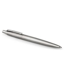 Parker 1953170 조터 폴펜 크롬 트림 스테인리스 스틸 블루 잉크, Ballpoint Pen