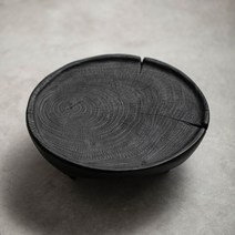 원목 차탁 다탁 다과상 원형 고급 낮은 티테이블, 옵션3(지름27CM 높이9CM)