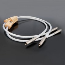 고품질 Nordost Odin 2 실버 레퍼런스 인터커넥터 RCA 케이블 오디오파일 앰프 CD 플레이어용, One Pair _3m
