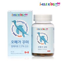 아이클키즈 어린이눈건강 초등학생오메가3 아동영양제 초등학생눈영양제 키즈츄어블 초등학생비타민추천 아기오메가3, 1통, 60개입