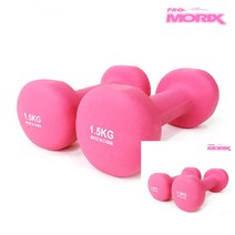 네오프렌 미용아령 3KG 1 5KG X 2개 아령미용 헬스장아령 아령가격