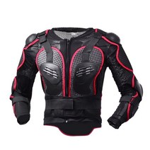 스포츠 레이싱 오토바이 갑옷 전신 재킷 척추 보호 장비 S M L XL XXL XXXL 4XL, [02] M, [01] 빨간