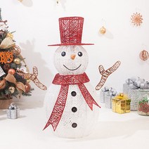 LED 니켈 눈사람 40cm 크리스마스 트리 전구 TRDELB, LED니켈눈사람 40cm