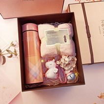 결혼식 답례품 승진 센스있는 개업 잔치 웨딩 고급 회사 선물 결혼 조문 돌잔치, 컵 + 수건 + 페가수스 열쇠 고리