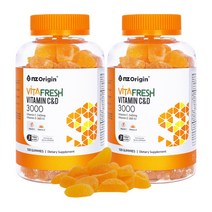 엔젯오리진 비타프레쉬 비타민 C&D 3000mg x 100구미x 2통