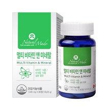 네츄럴메이드 멀티비타민 앤 미네랄 1445mg x 90정