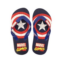 MARVEL 마블 로고레드 쪼리 발편한 신발 슬리퍼 빅사이즈315 비치샌들 아쿠아슈즈